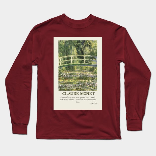 Monet Long Sleeve T-Shirt by CH - B